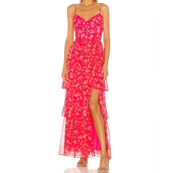 Amanda Uprichard | Thaddea Maxi Dress - Picture 1 of 5